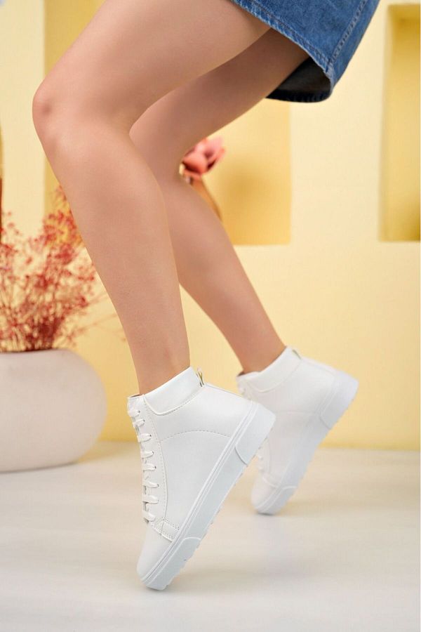 tom ross carla Women s Half High Top Sports Sneaker Shoes Carla 17 f Trendyol