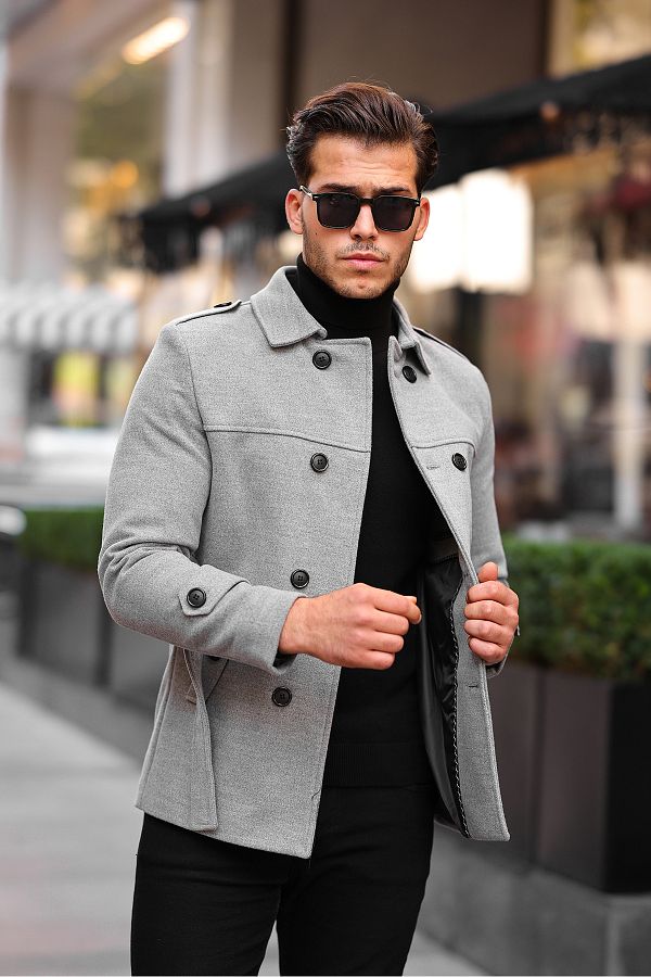 Slim cheap fit coat