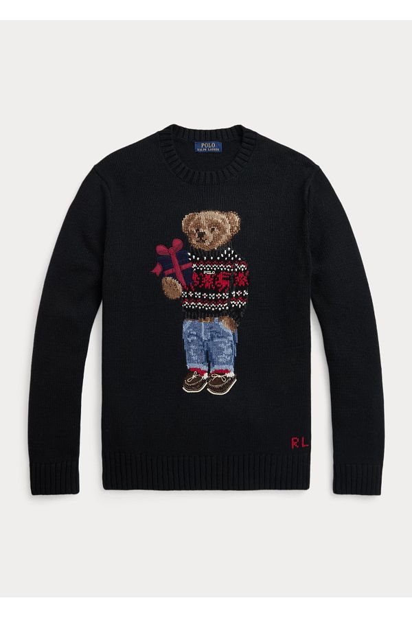 Ralph lauren jumper bear new arrivals