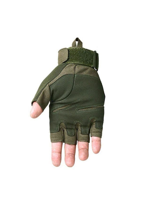 Blackhawk Khaki Tactical Gloves Cut Fingers Soldier Police