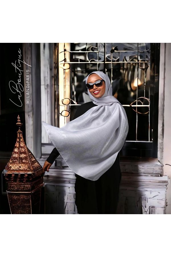 Evening shawl silver cheap