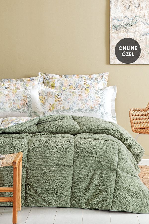 Puffy-Leora Double Triola Sleeping Set - Sage 1