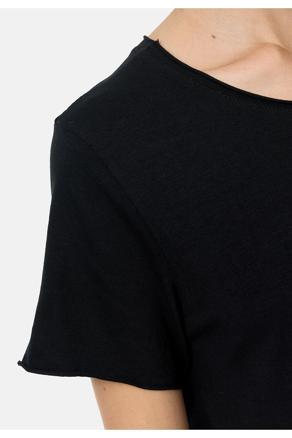 PM SELECTED Damen Klassisches Basic T Shirt lang in EinheitsgroBe PM59 Trendyol