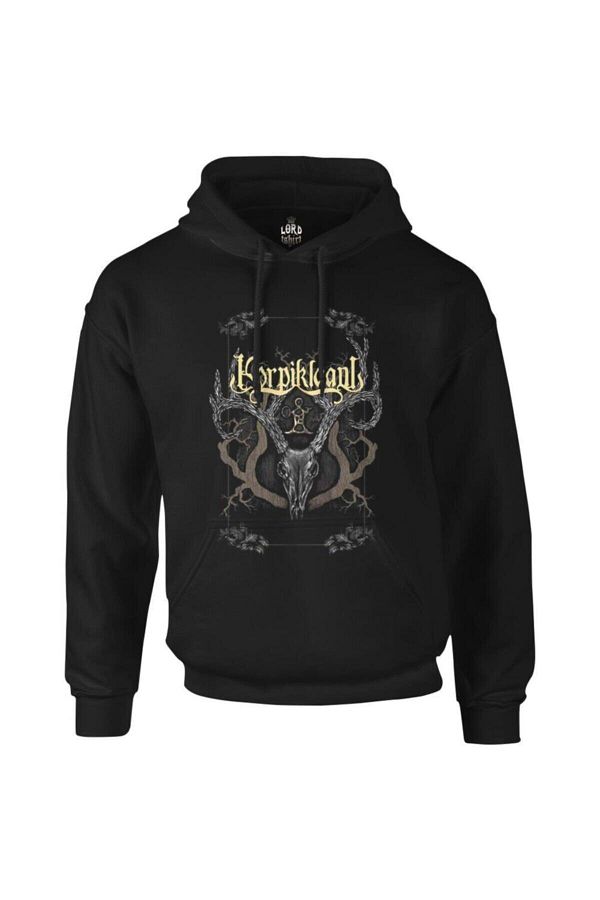 ZOKAWEAR Korpiklaani Dark Roots Black Men s Zipperless Hoodie PH 790 Trendyol