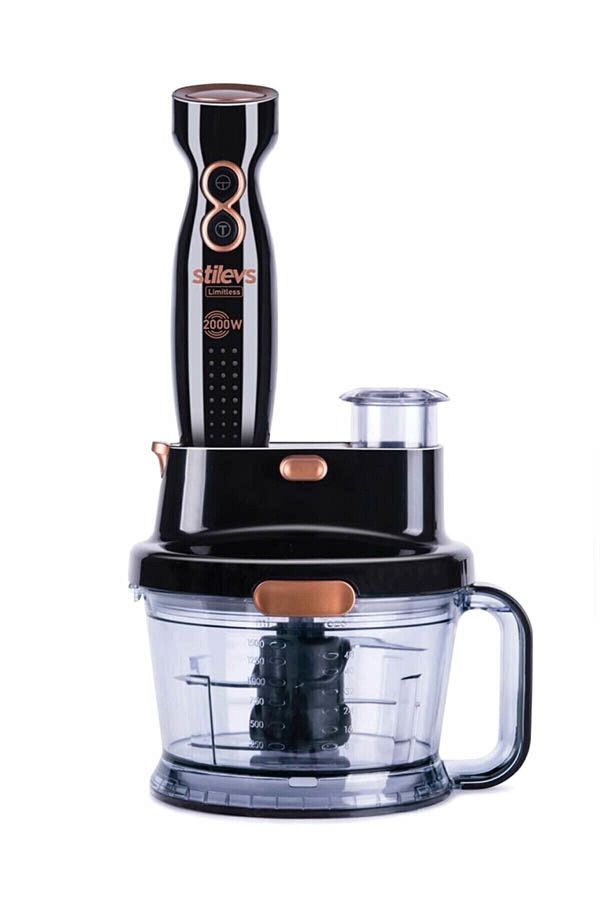 Stilevs-2000watt Limitless Hand Blender Set-black 1