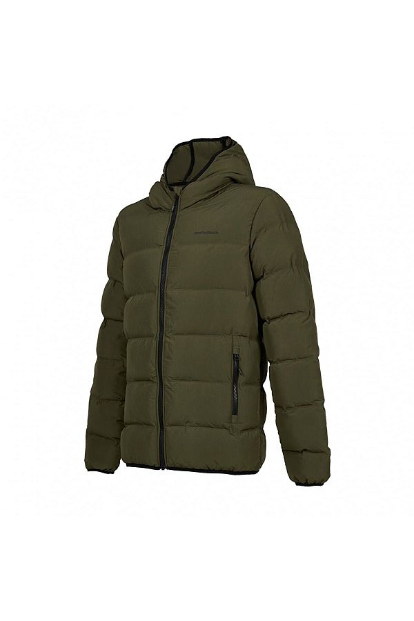 New Balance Winter Jacket Green Basic Trendyol