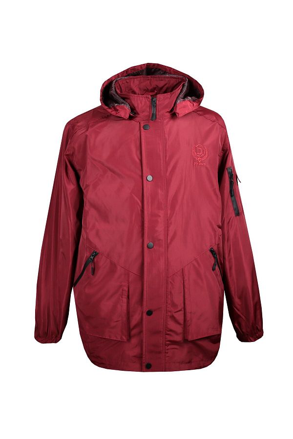 marufshop Plus Size Raincoat Jacket Dekons Red Trendyol