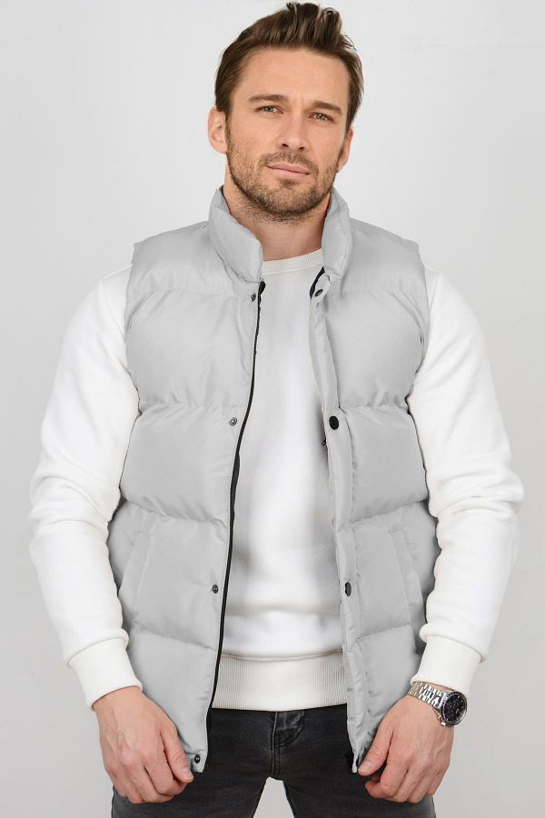 BLM WOMEN Men s Crozvise Slim Fit Puffer Vest Trendyol