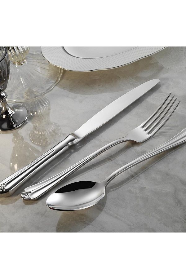 Lugga-Maya 6 Person Dinner Fork Spoon Knife Set 18 Pieces 1