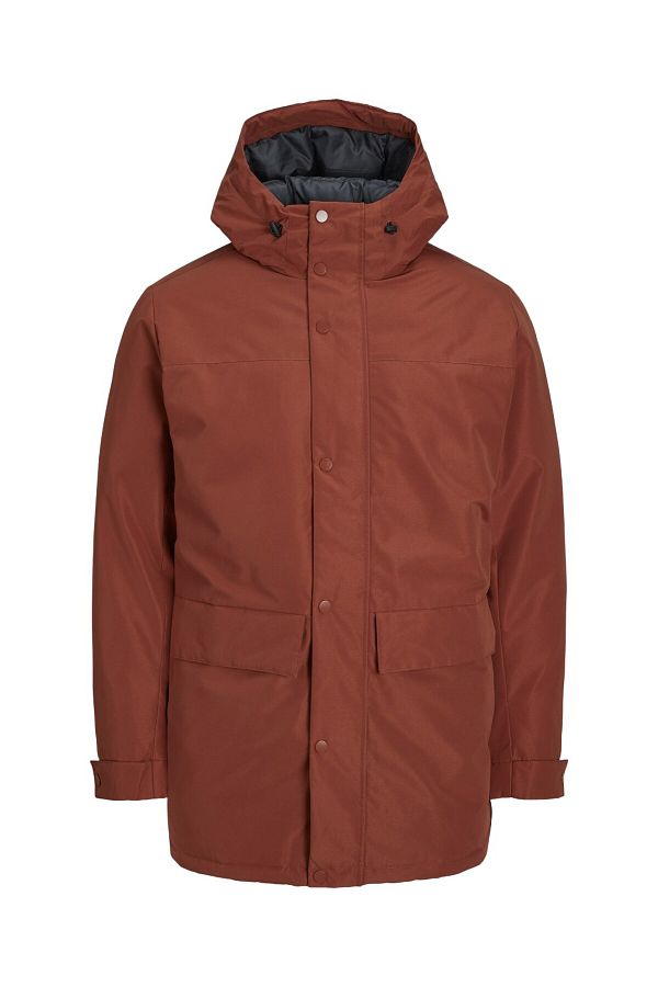 Jack Jones JACK JONES Men s Long Coat Hooded Parka 12236015 Trendyol