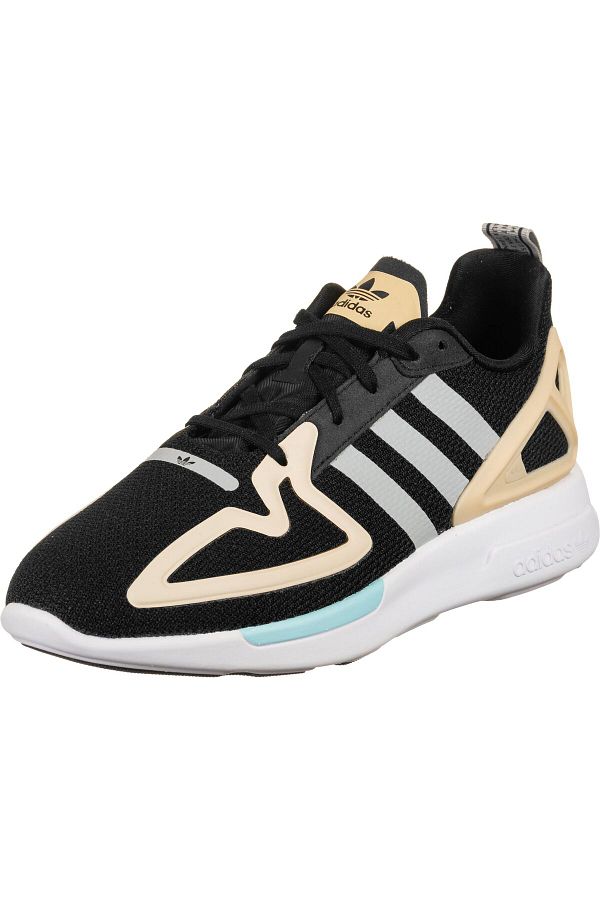 adidas Zx 2K Flux Sneaker Schwarz Flacher Absatz fur Damen 38 Trendyol