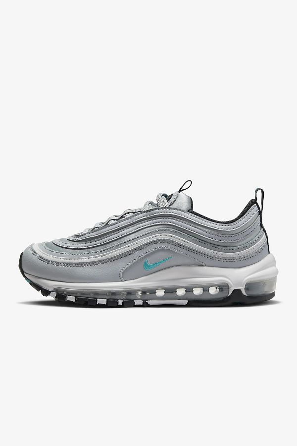 Nike W Nike Air Max 97 Se Wolf Grey White Black Teal Nebula Sneaker For Women Girls Trendyol