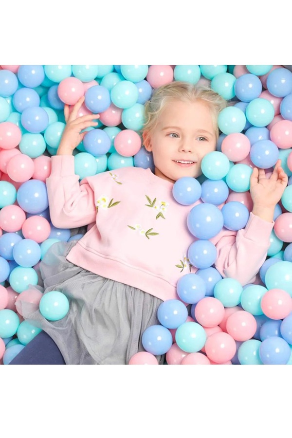 Fırsat Oyuncak 6 cm 100 lü Filede Oyun Havuzu Topları