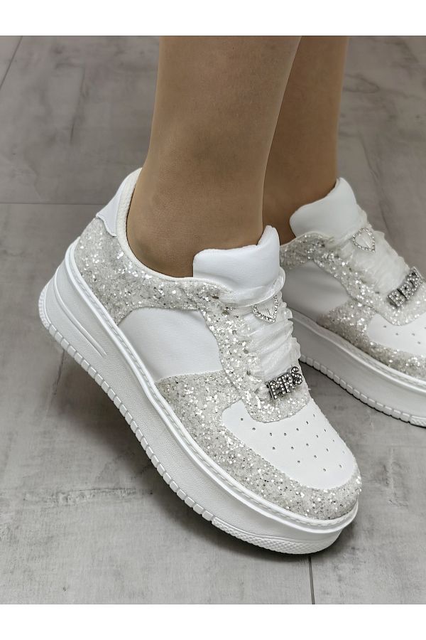Ayakkab Tutkusu Stilo Sparkly Sports Bridal Shoes Extreme Comfortable Luxury Quality Design Evening Dress Shoes Wedding Dress Shoes Trendyol