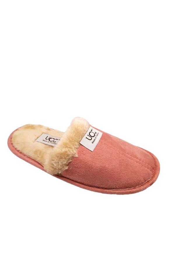 Fur lined house slippers online
