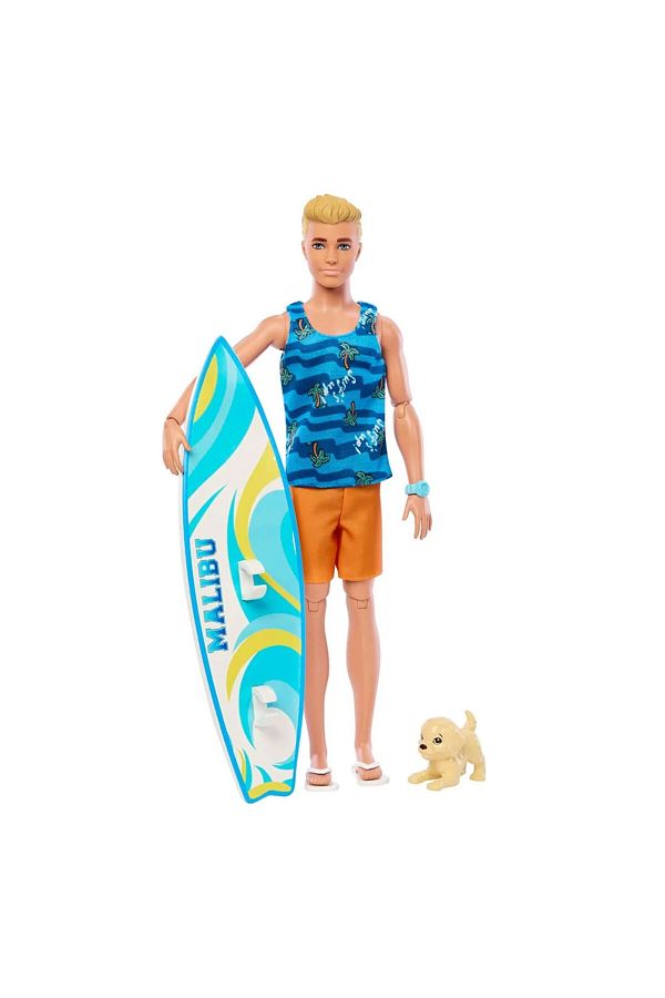 Ken surfer doll top