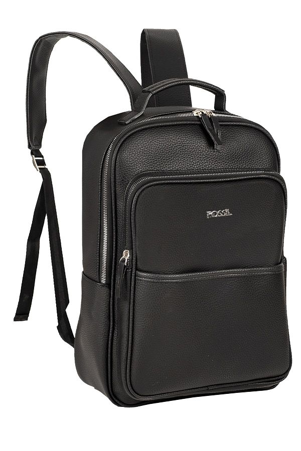 Fossil black backpack purse sale