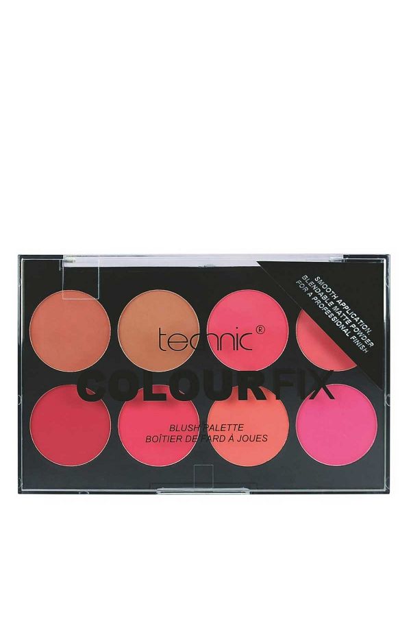TECHNIC-Blush Palette - Color Fix Blush, Short Cut 1