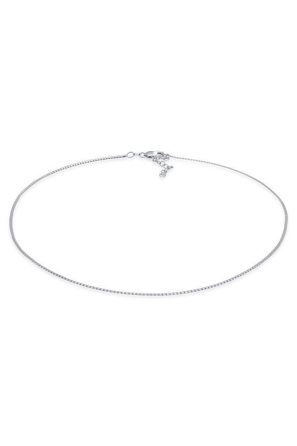 ELLI-Halskette Venezia Kette Vierkant Basic 925 Silber 1