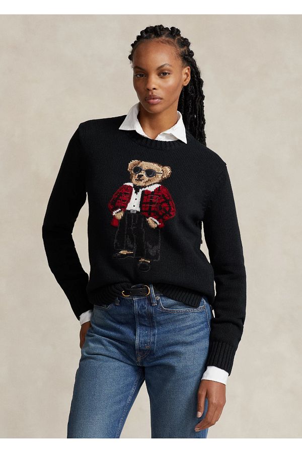 Ralph Lauren Polo Bear Cotton Blend Jumper Trendyol