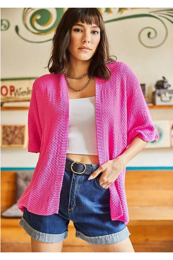 Thin pink cardigan outlet