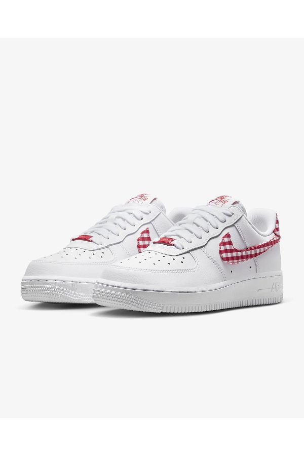 Nike Air Force 1 07 Plaid Detail Women s Sports Shoes Trendyol