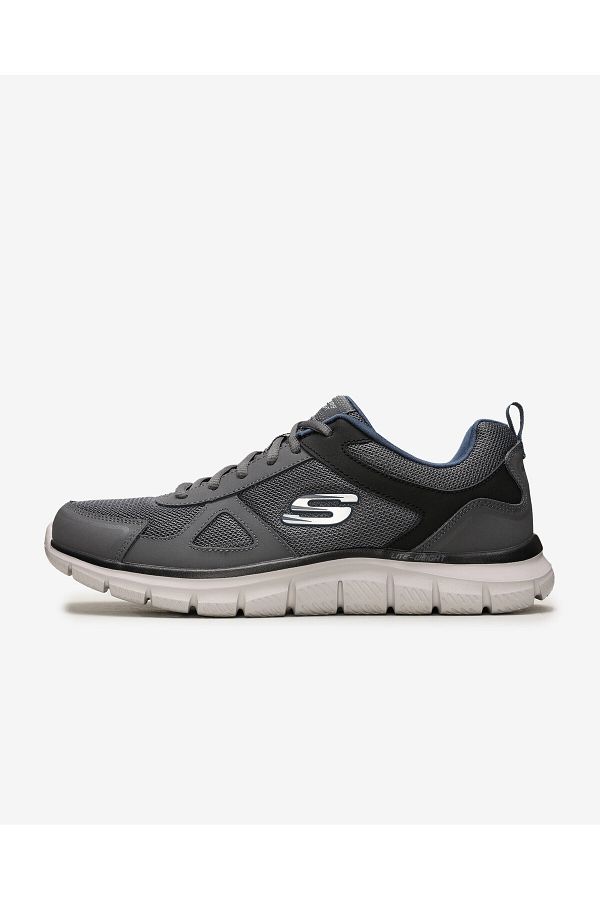 Skechers Track Scloric Men s Gray Sports Shoes 52631 Gynv Trendyol