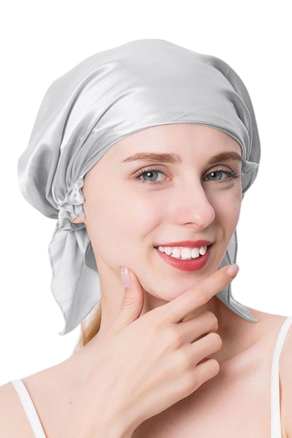ESUSO Satin Fabric Hair Cap Curly Hair Cap Scarf Curly Hair Anti Frizz Trendyol