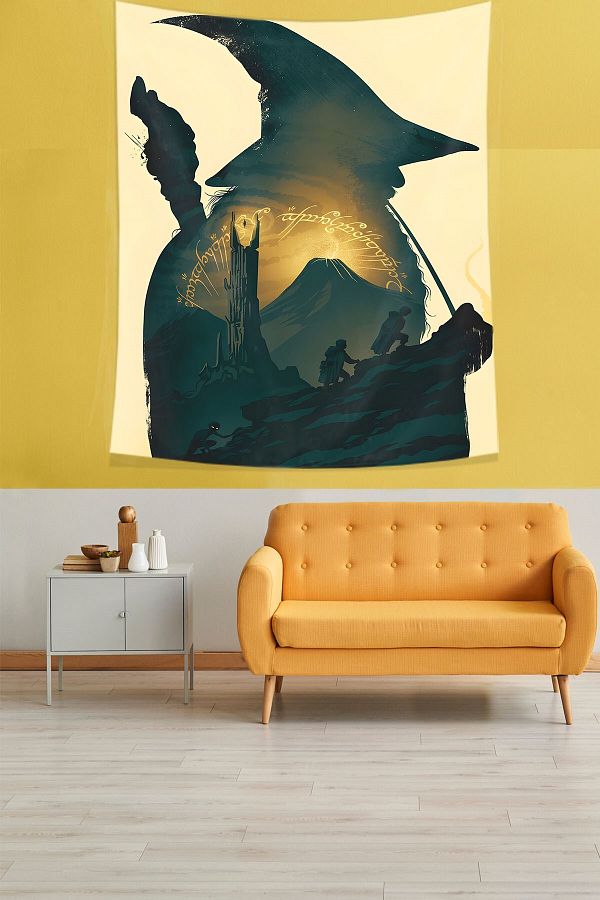 linazaitun The Lord of the Rings Stain Resistant Fabric Wall Cloth Wall Tapestry Tapestry Trendyol