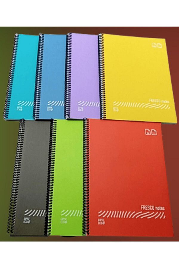 Gıpta-Fresco 60yp SpLined A4 Notebook 2 Pieces 1