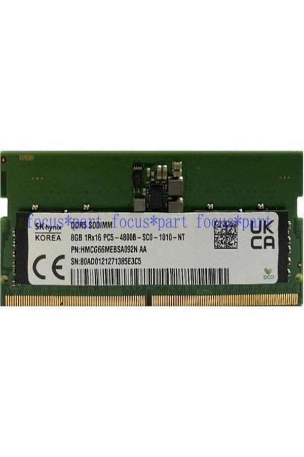 OEM-Sk-hynix 8 Gb Ddr5 4800 Mhz Cl40 Notebook Ram - Non Ecc 1