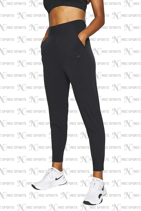 Nike Bliss Luxe Mid Rise Dri Fit Black Women s Sweatpants Trendyol