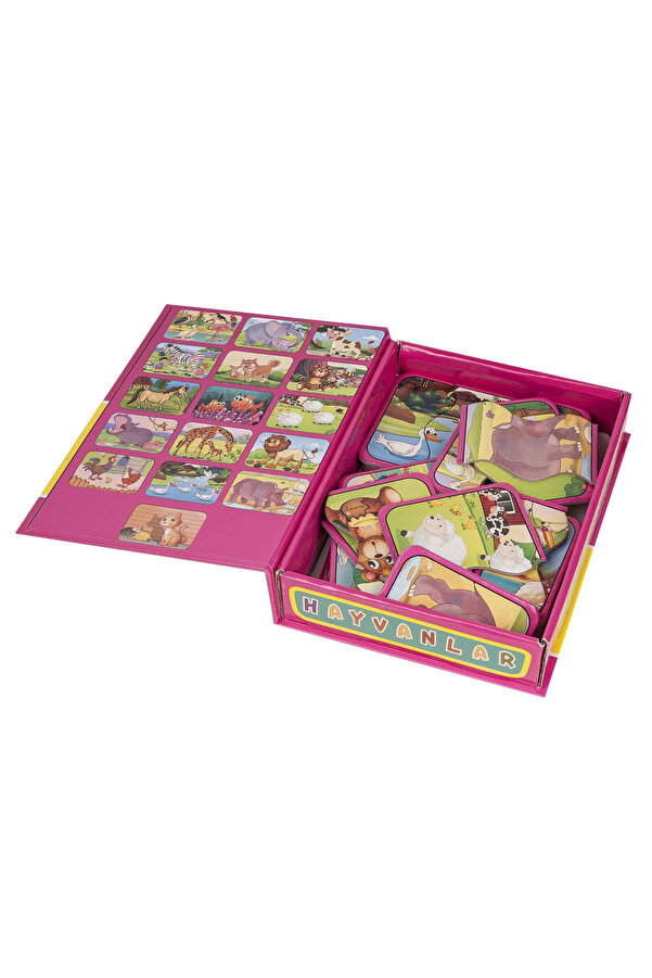 SHIVA Gift&More Preschool Animals 2 and 3 Piece Cards Jigsaw Puzzle