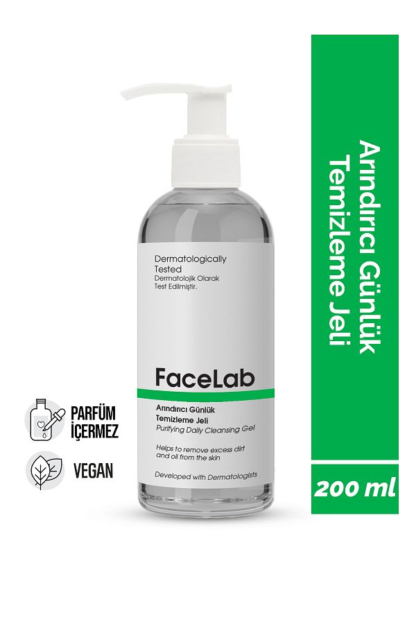 FaceLab-Purifying and Soothing Facial Cleansing Gel for All Skin Types 200 ml 1
