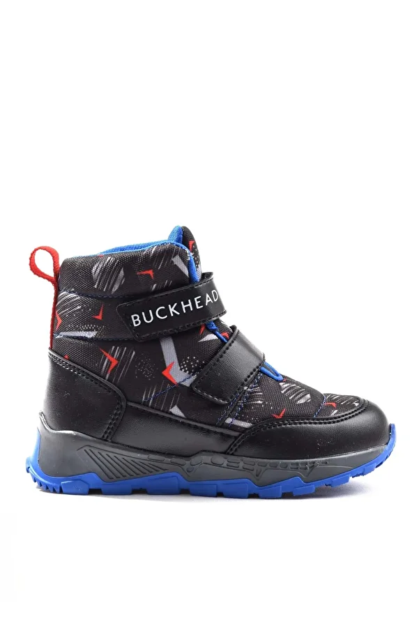 BUCKHEAD-Men's Boots - Black and Red Buck4183 Snowshell 1