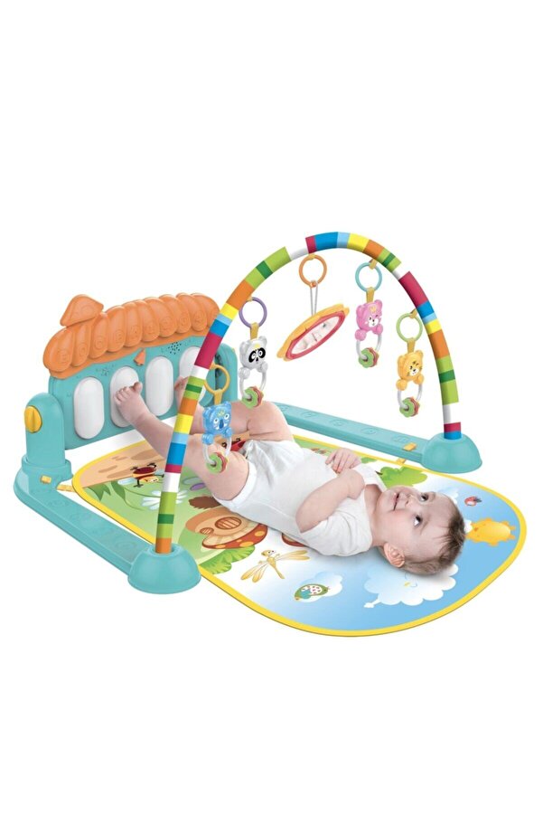 Babycim Piyanolu Mantar Oyun Halısı