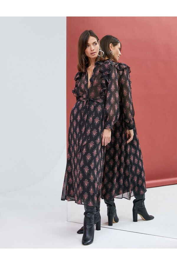 Fabelhafte Kleid Aus Chiffon Bild
