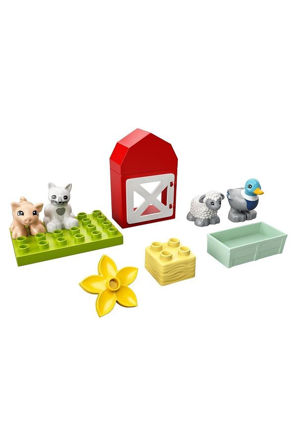LEGO DUPLO Town Farm Animal Care 10949 Farm Play Set for Kids 11 Pieces Trendyol