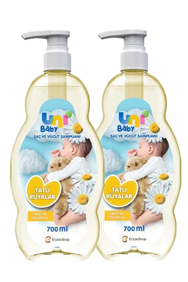 Uni Baby Tatlı Rüyalar Şampuanı 700 ml X 2 Adet