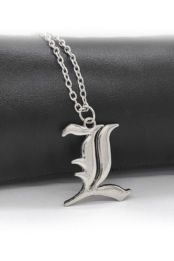 Santalio-Death Note L Necklace Ryuzaki Anime Necklace Classic with Chain 1