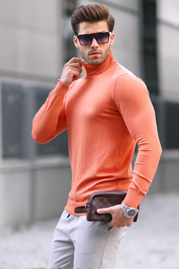 Copper turtleneck deals