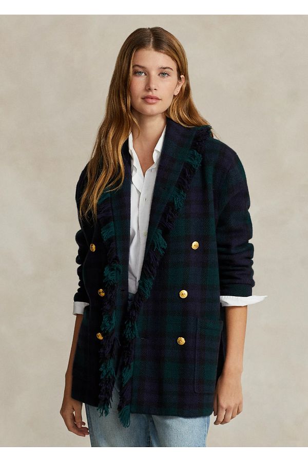 Ralph lauren plaid blazers shop