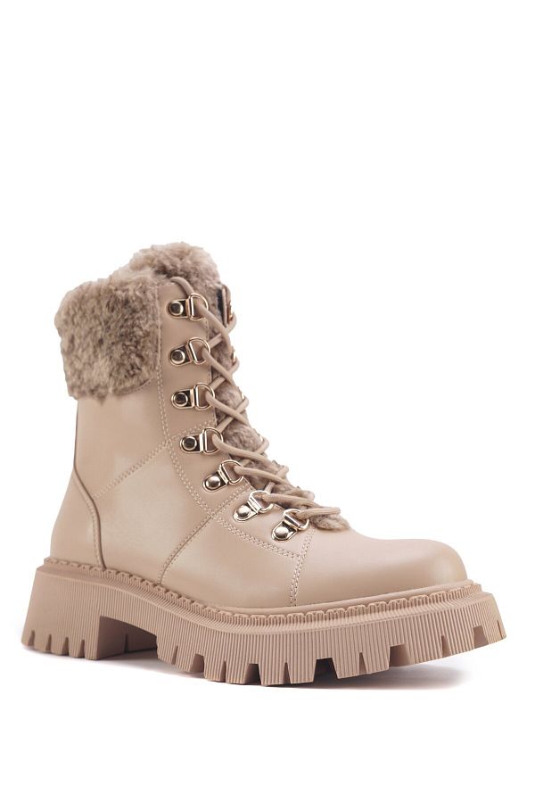 Nine West Ankle Boots Brown Block Trendyol