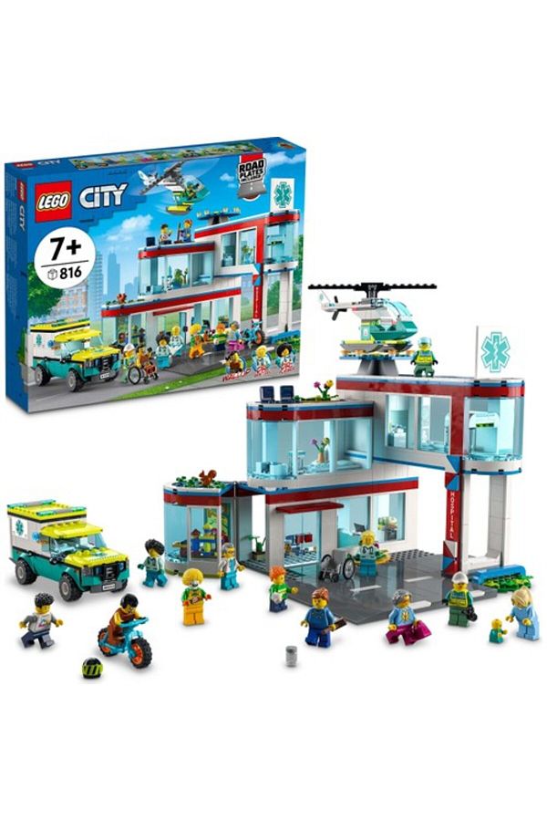 LEGO-® City Hospital 60330 Construction Set (816 Pieces) 1