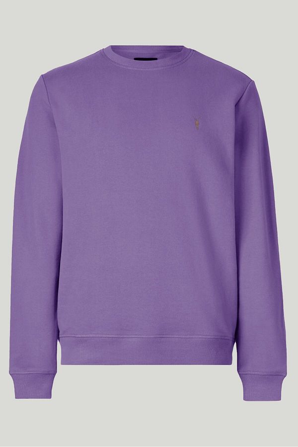 COMB NE M CHA L Lilac Color Crew Neck Sweatshirt Trendyol