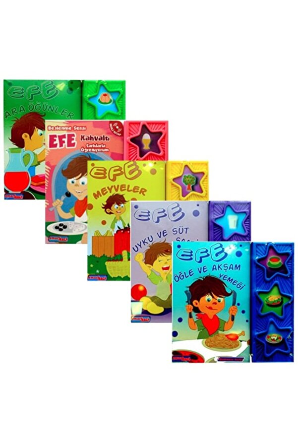 SMART-TEACH Efe Serisi Eğitici Sesli Kitaplar (5 Kitap) - Kolektif