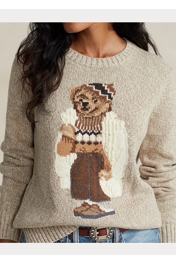 Ralph Lauren Polo Bear Cotton Blend Jumper Trendyol