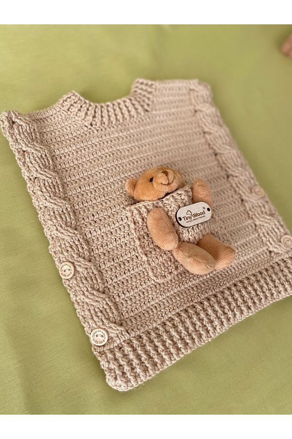 Hand knitted teddy sale bears for sale