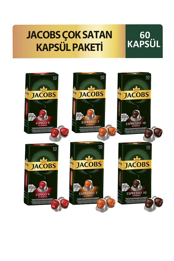 Jacobs-Jacops Capsule Introduction Pack 60 Capsules 1