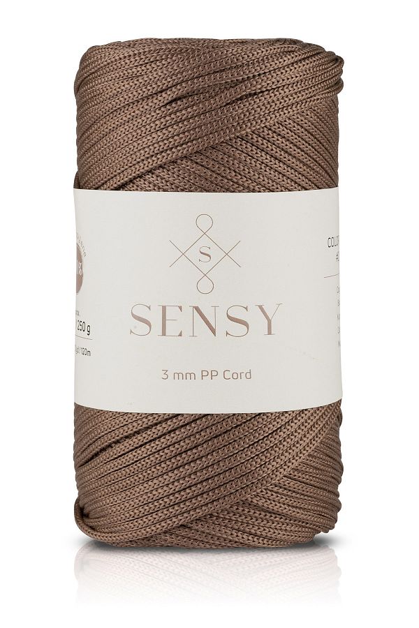 SENSY-3 Mm - 250 gr Polyester Macrame Thread Mink 120 M Polyester Macrame Thread Supla Thread And Bag Thread 1